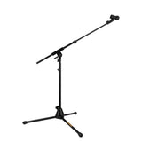 Hercules Low Profile Tripod Microphone Stand w/EZ Microphone Clip