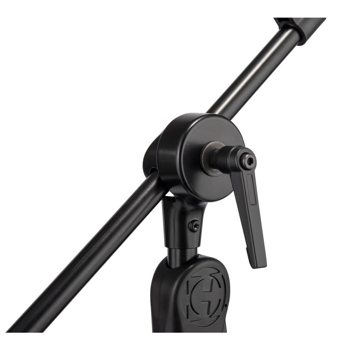 Hercules EZ Clutch Tripod Microphone Stand w/Telescoping Hideaway 2-in-1 Boom