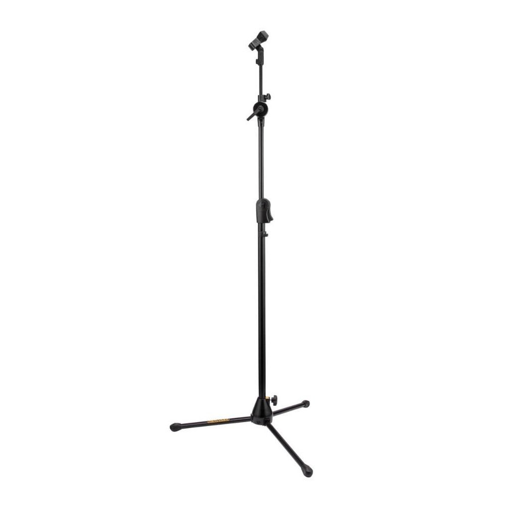 Hercules EZ Clutch Tripod Microphone Stand w/Telescoping Hideaway 2-in-1 Boom