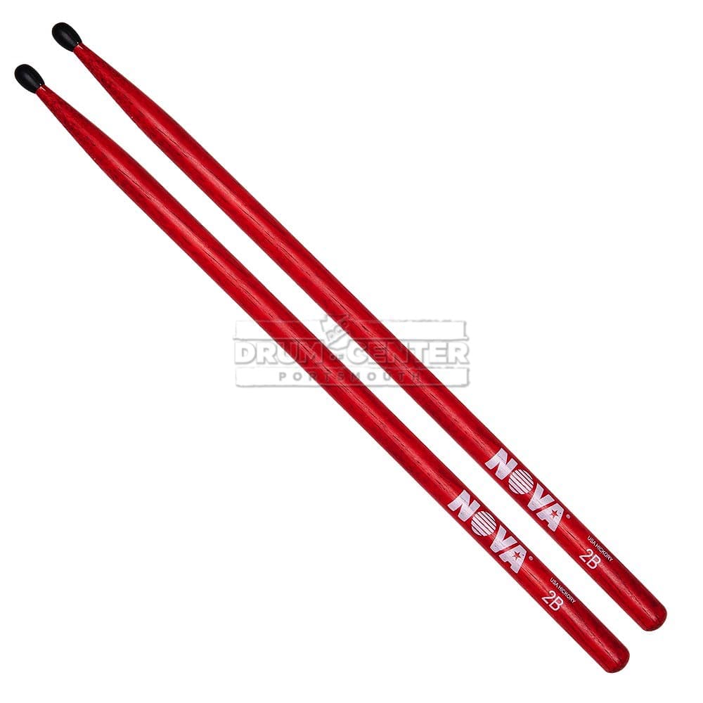 Vic Firth NOVA 2BN Red Drum Sticks