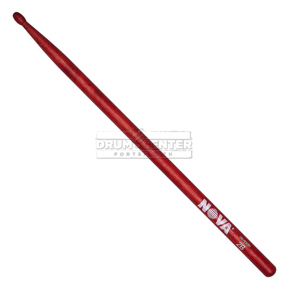 Vic Firth NOVA 2B Red Drum Sticks - 12 Pair Brick