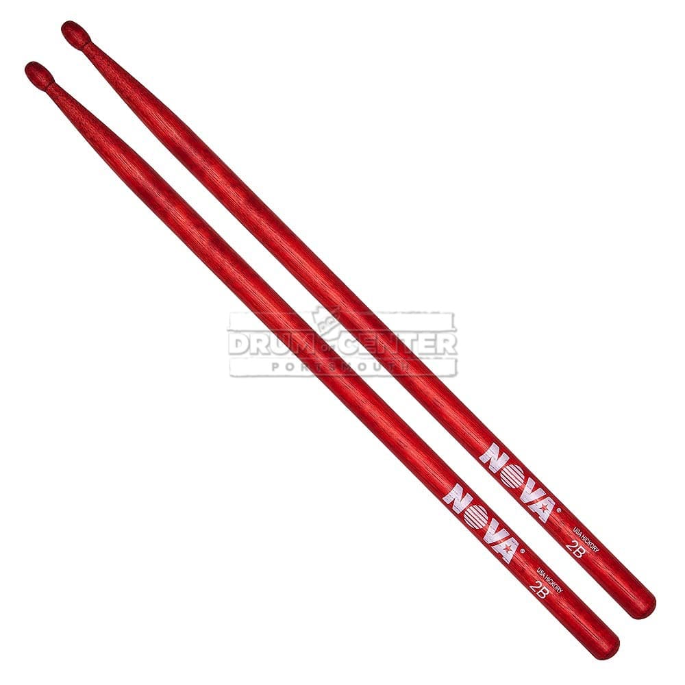 Vic Firth NOVA 2B Red Drum Sticks