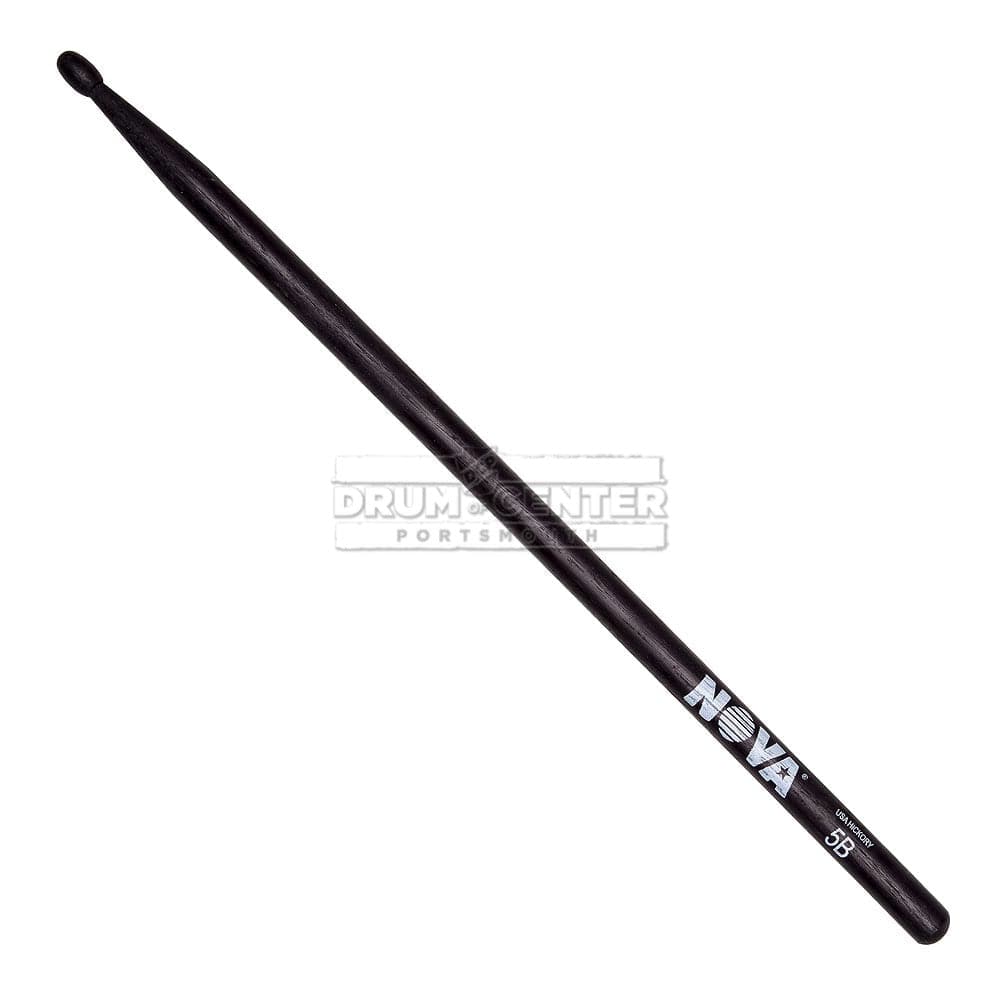 Vic Firth NOVA 5B Black Drum Sticks - 12 Pair Brick
