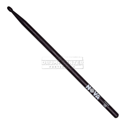 Vic Firth NOVA 5B Black Drum Sticks - 12 Pair Brick