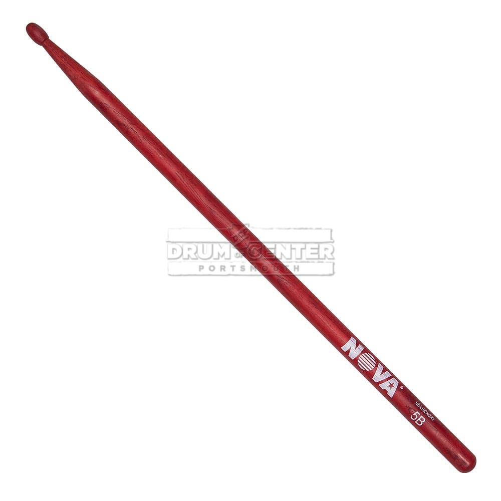 Vic Firth NOVA 5B Red Drum Sticks - 12 Pair Brick