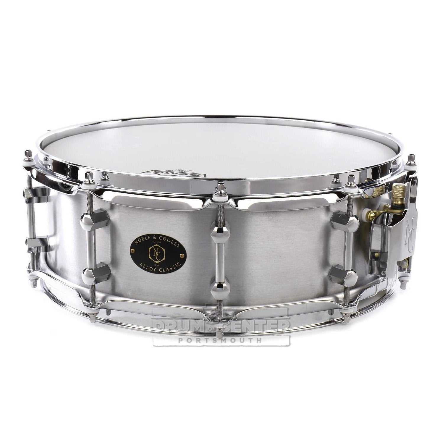 Noble & Cooley Alloy Classic Snare Drum 14x4.75 Raw/Chrome