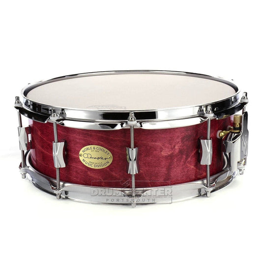 Noble & Cooley CD Maple Snare Drum 14x5 Cherry Oil