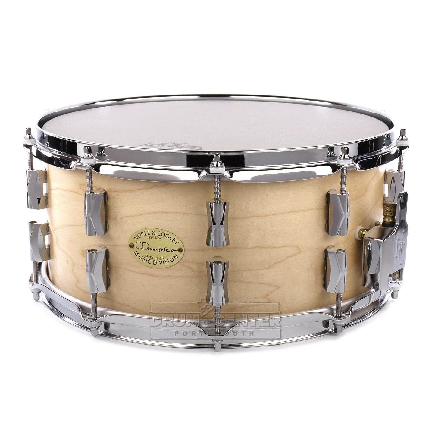 Noble And Cooley CD Maple Snare Drum 14x6.5 Oil Finish – Drum 