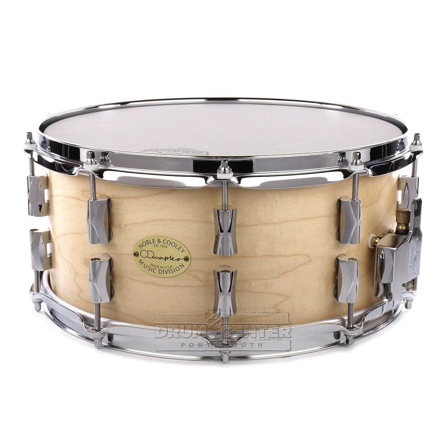 Noble & Cooley CD Maple Snare Drum 14x6.5 Natural Oil