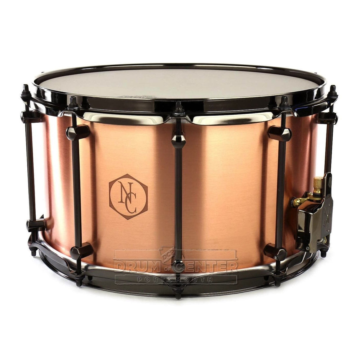 Noble & Cooley Copper Snare Drum 14x8 w/Black Hardware