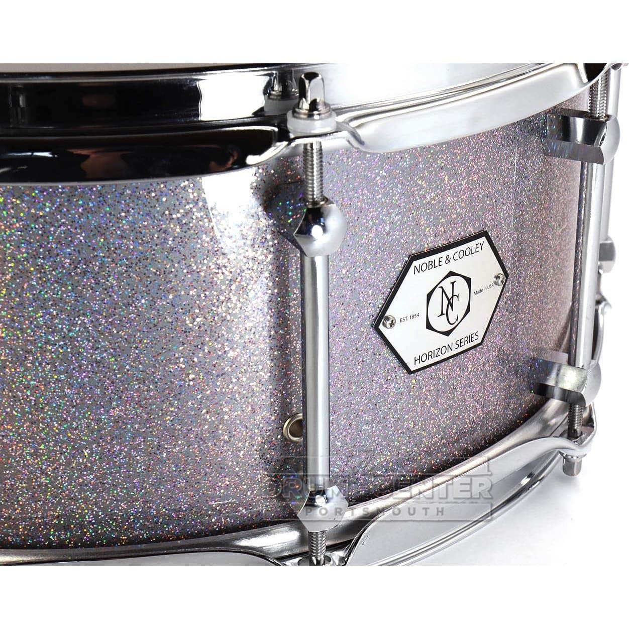 Noble & Cooley Horizon Snare Drum 14x6 Confetti Sparkle