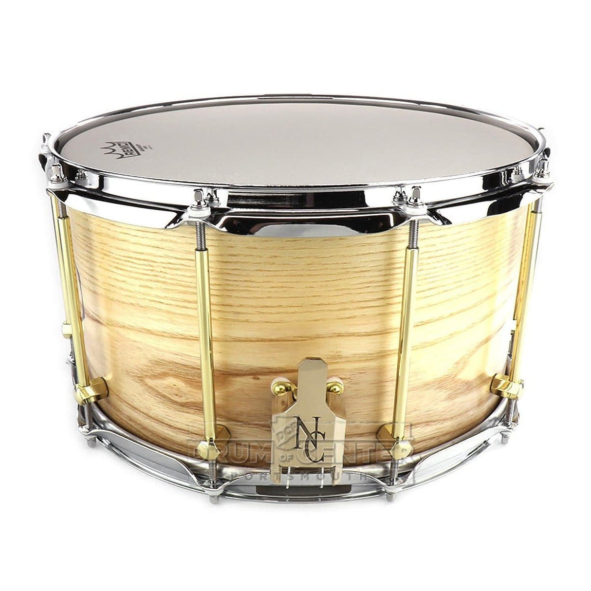 Noble & Cooley Solid Shell Classic Ash Snare Drum 14x8 Natural Oil