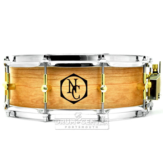 Noble & Cooley Solid Shell Classic Cherry Snare Drum 14x5 Natural Oil