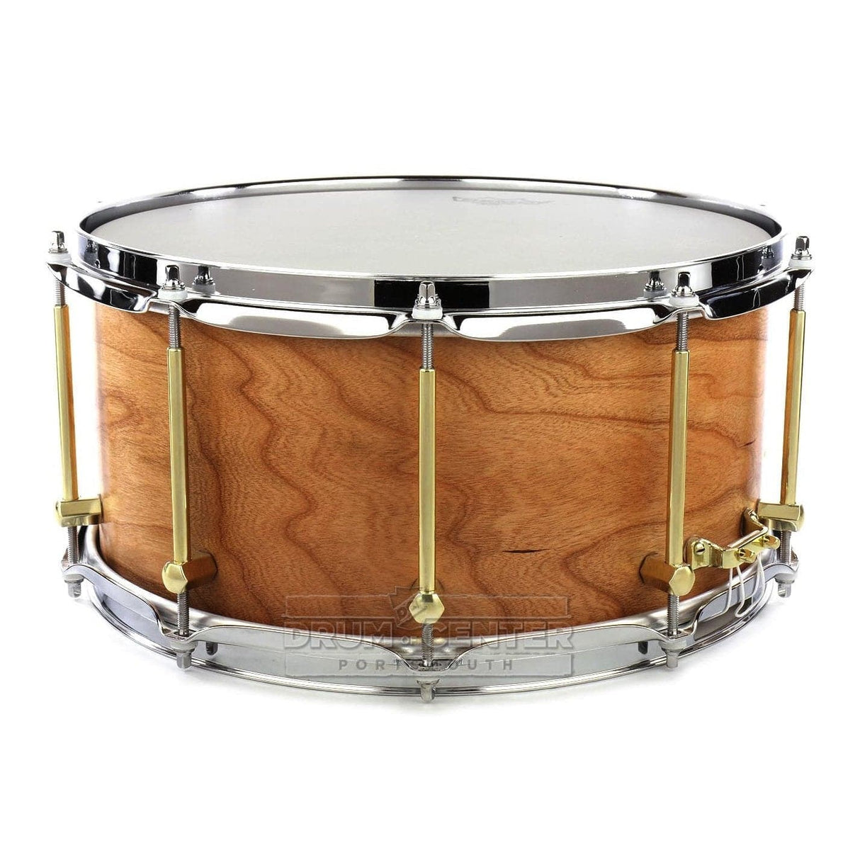 Noble & Cooley Solid Shell Classic Cherry Snare Drum 14x7 Natural Oil