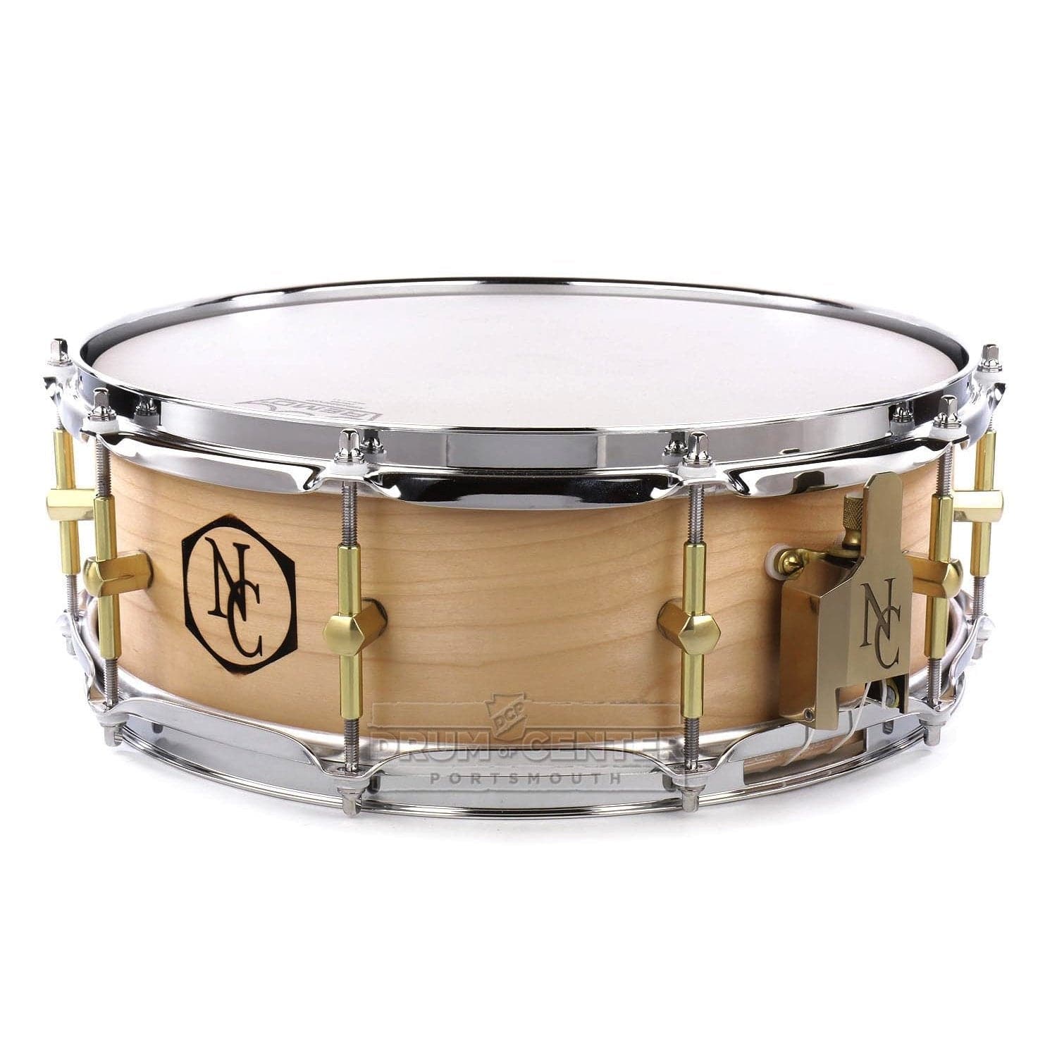 Noble & Cooley Solid Shell Classic Maple Snare Drum 14x5 Natural Oil