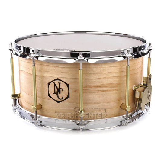 Noble & Cooley Solid Shell Classic Maple Snare Drum 14x7 Natural Oil