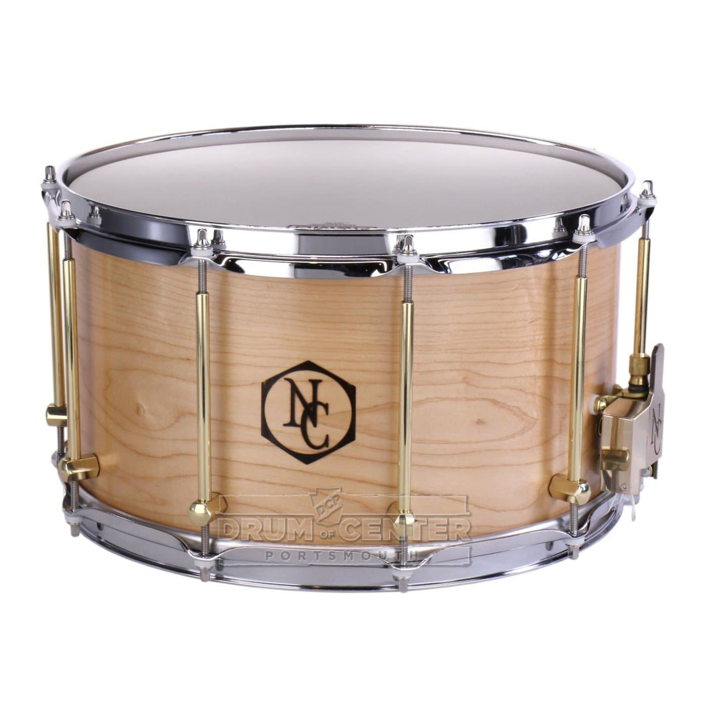 Noble & Cooley Solid Shell Classic Maple Snare Drum 14x8 Natural Oil