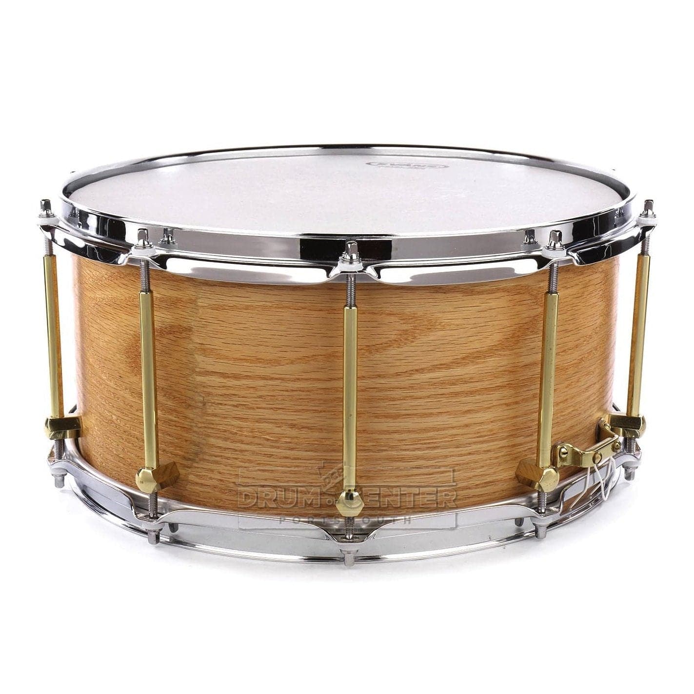 Noble & Cooley Solid Shell Classic Oak Snare Drum 14x7 Natural Oil