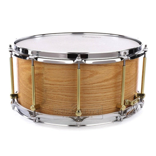 Noble & Cooley Solid Shell Classic Oak Snare Drum 14x7 Natural Oil