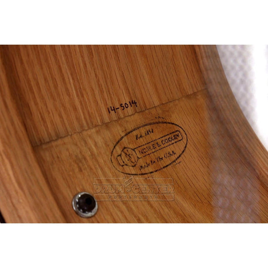 Noble & Cooley Solid Shell Classic Oak Snare Drum 14x7 Natural Oil