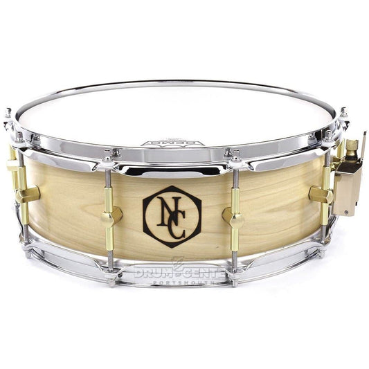 Noble & Cooley Solid Shell Classic Tulip Snare Drum 14x5 Natural Oil