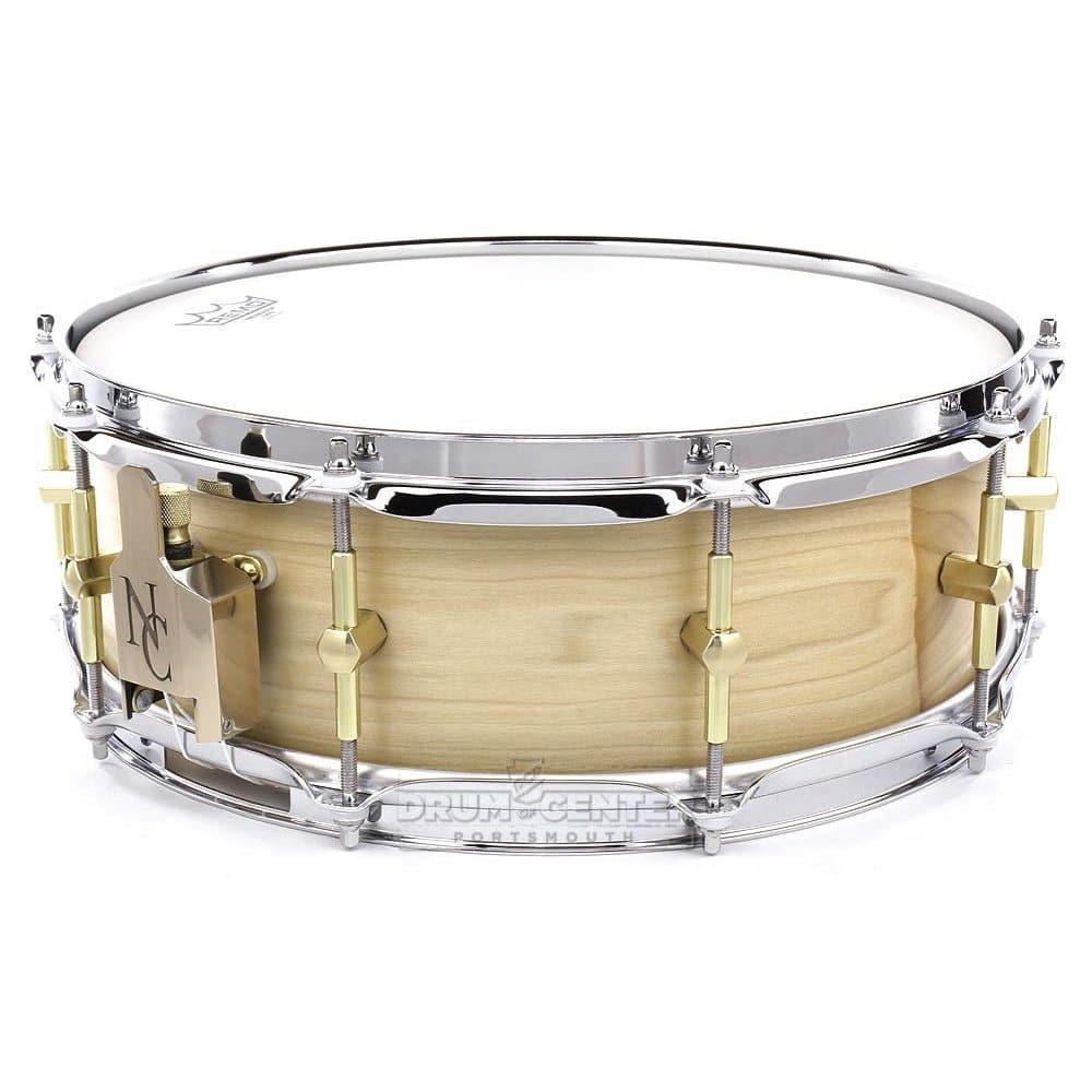 Noble & Cooley Solid Shell Classic Tulip Snare Drum 14x5 Natural Oil