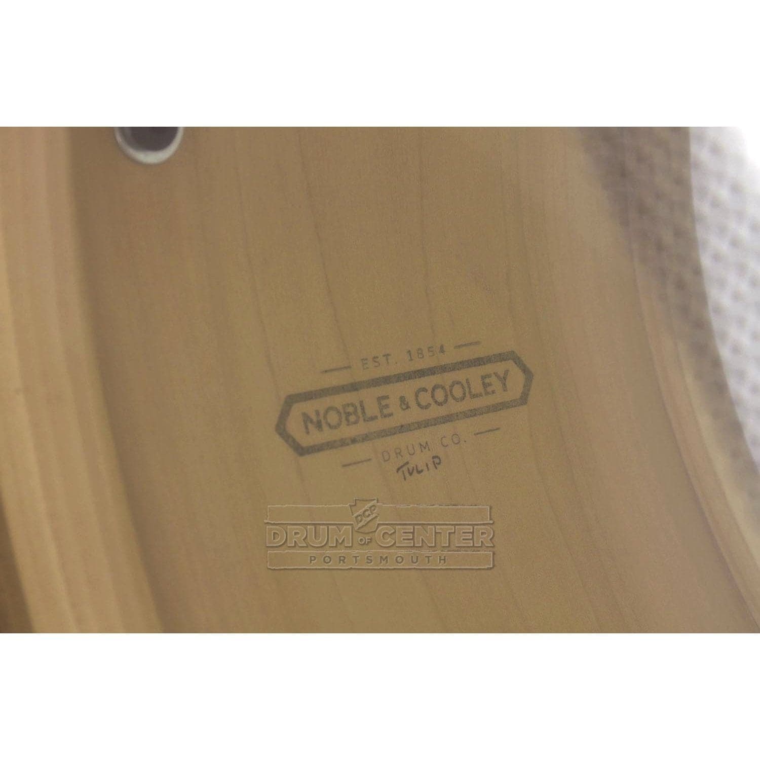 Noble & Cooley Solid Shell Classic Tulip Snare Drum 14x7 Natural Oil