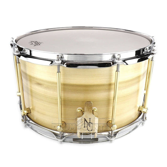 Noble & Cooley Solid Shell Classic Tulip Snare Drum 14x8 Natural Oil