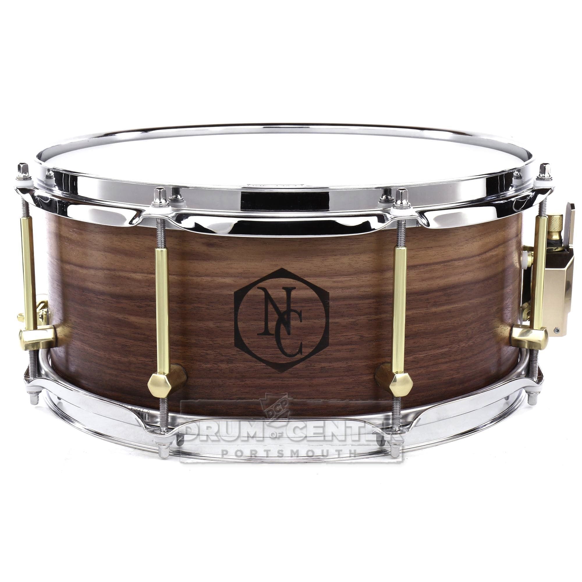 Noble & Cooley Solid Shell Classic Walnut Snare Drum 13x6 Natural Oil | DCP