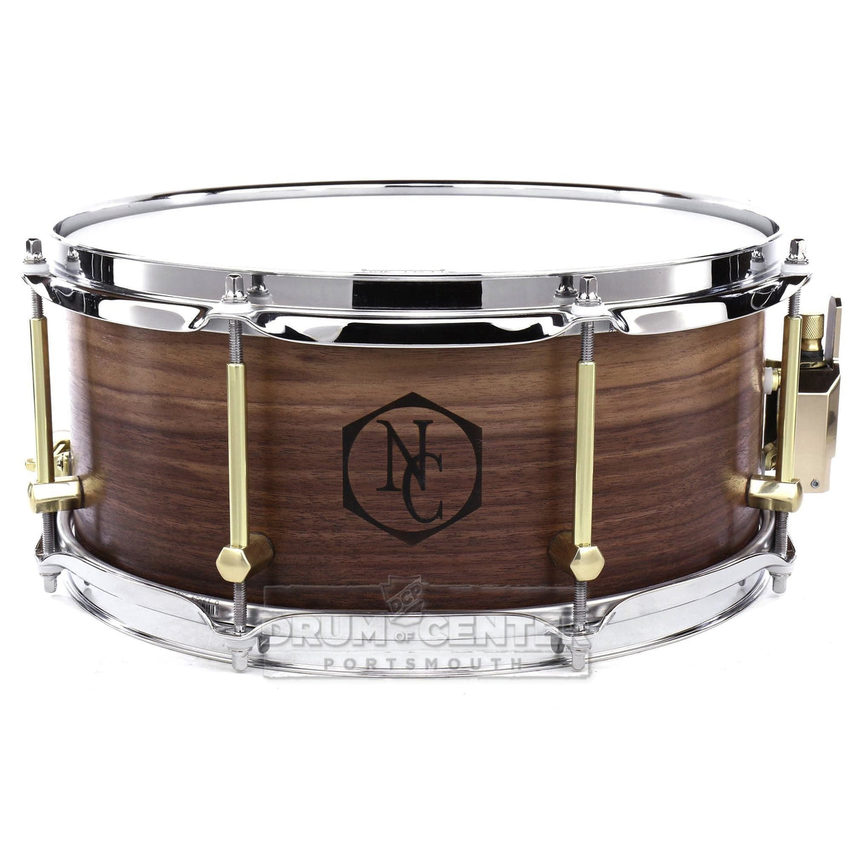 Noble & Cooley Solid Shell Classic Walnut Snare Drum 13x6 Natural Oil