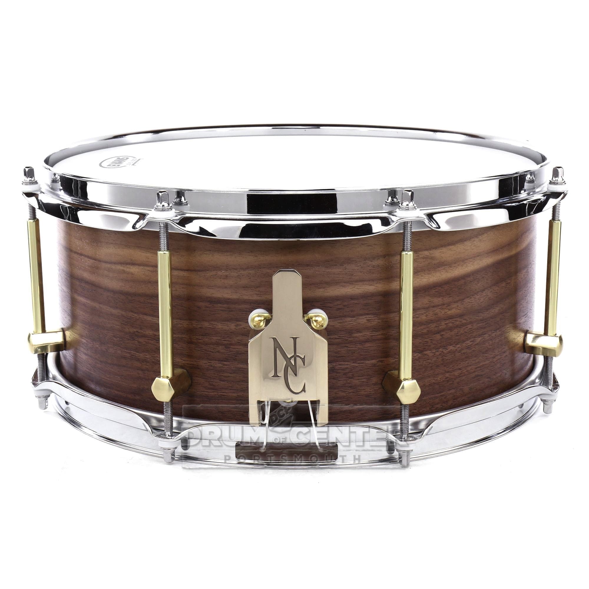 Noble & Cooley Solid Shell Classic Walnut Snare Drum 13x6 Natural Oil