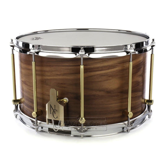 Noble & Cooley Solid Shell Classic Walnut Snare Drum 14x8 Natural Oil