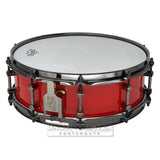Noble & Cooley Alloy Classic Painted Snare Drum 14x4.75 Fire Engine Red w/Black Hw