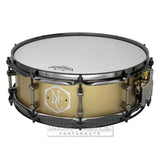 Noble & Cooley Alloy Classic Painted Snare Drum 14x4.75 Flat Gold w/Black Hw
