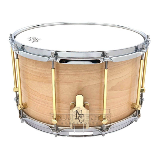 Noble & Cooley Solid Shell Classic Beech Snare Drum 14x8 Natural Oil