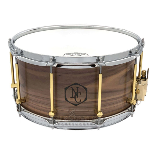 Noble & Cooley Solid Shell Classic Walnut Snare Drum 14x7 Natural Oil