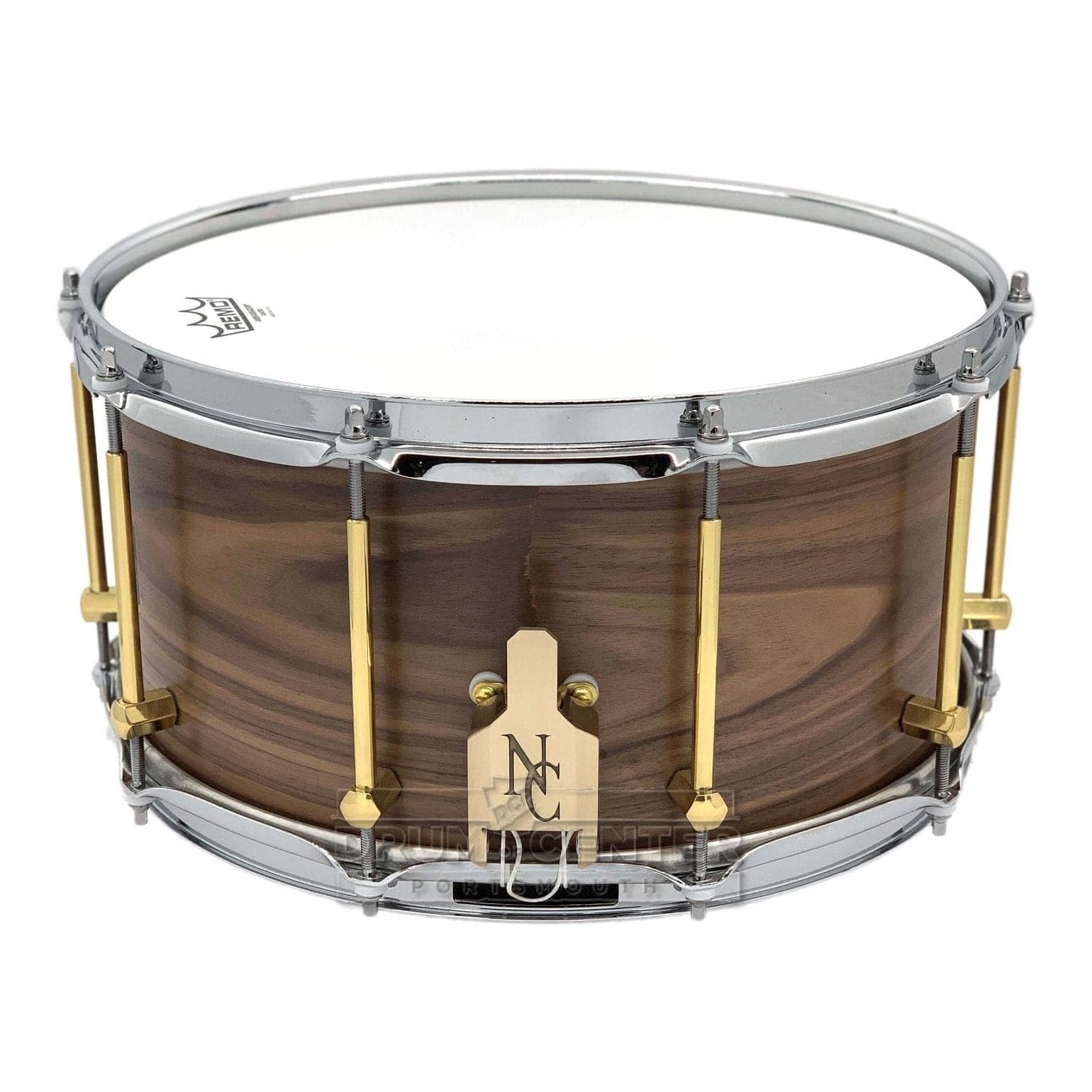 Noble & Cooley Solid Shell Classic Walnut Snare Drum 14x7 Natural Oil
