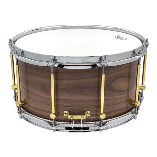 Noble & Cooley Solid Shell Classic Walnut Snare Drum 14x7 Natural Oil