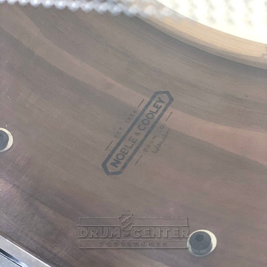 Noble & Cooley Solid Shell Classic Walnut Snare Drum 14x7 Natural Oil