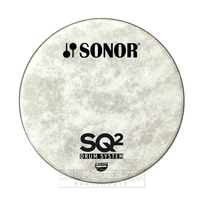 Sonor Bass Drum Logo Head 18" Fiberskyn w/SQ2 Logo