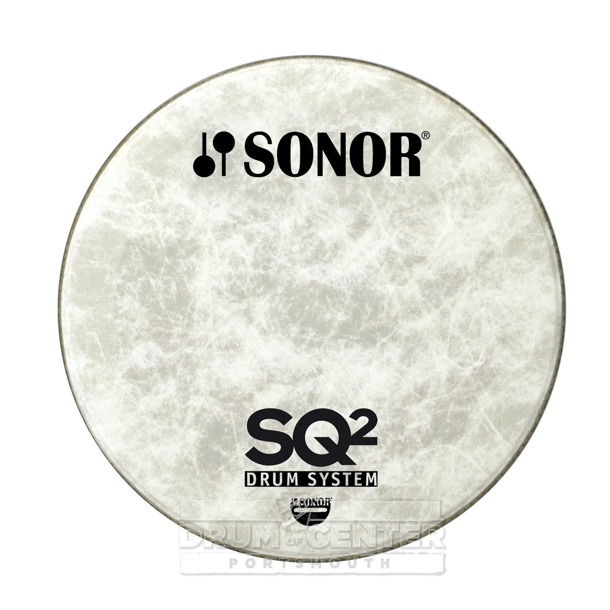 Sonor Bass Drum Logo Head 22" FIberskyn w/SQ2 Logo