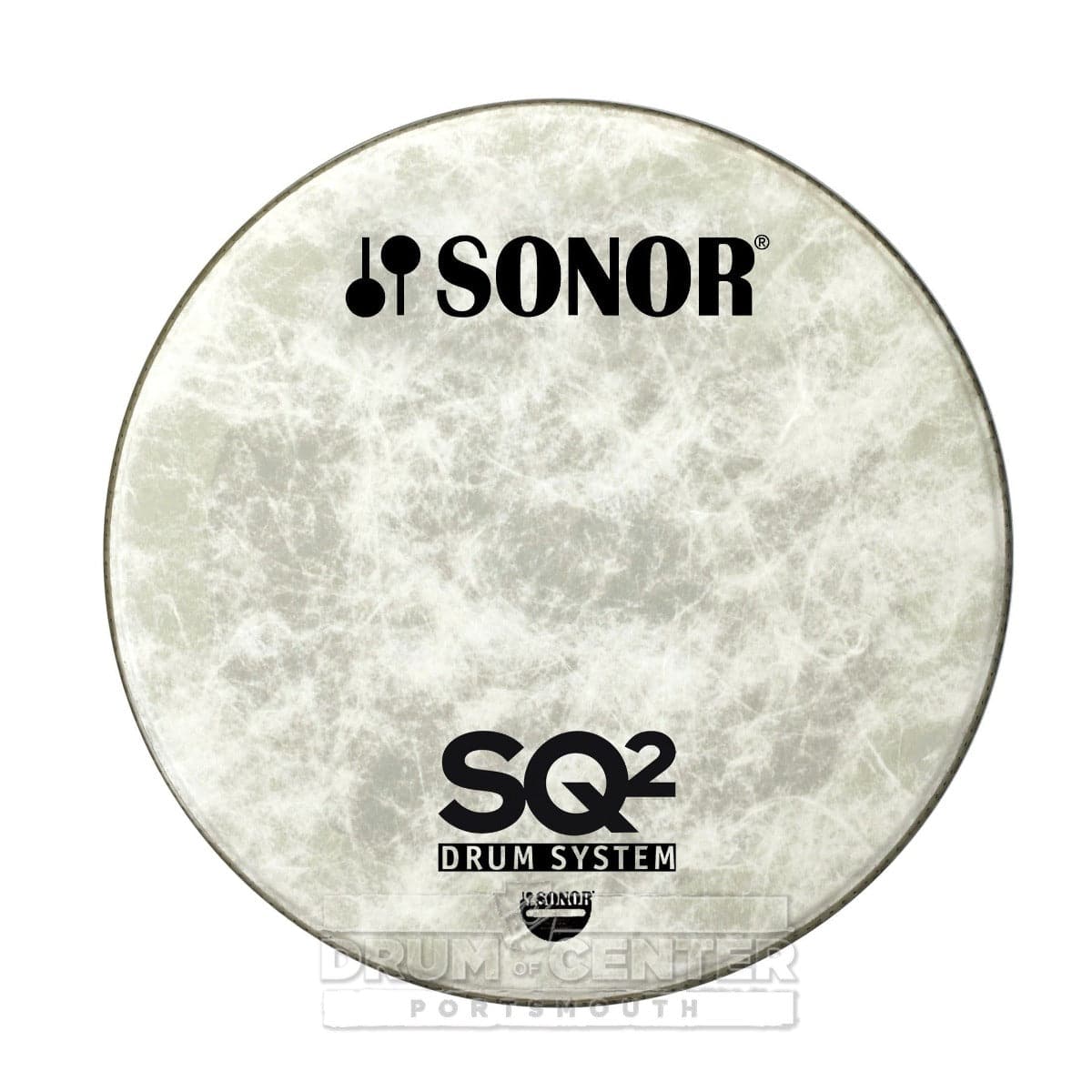Sonor Bass Drum Logo Head 24" Fiberskyn w/SQ2 Logo