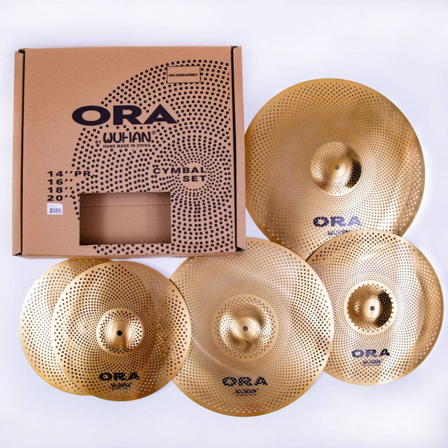 Wuhan Ora Low Volume Cymbal Box Set