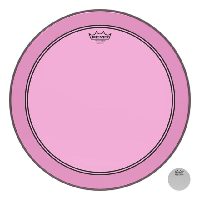 Remo Colortone Pink Powerstroke P3 Colortone 18 Inch Bass Drum Head