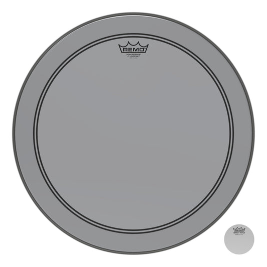 Remo Powerstroke P3 Colortone Smoke 18 Inch Bass Drum Head