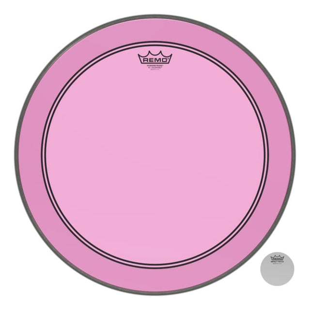 Remo Colortone Pink Powerstroke P3 Colortone 20 Inch Bass Drum Head