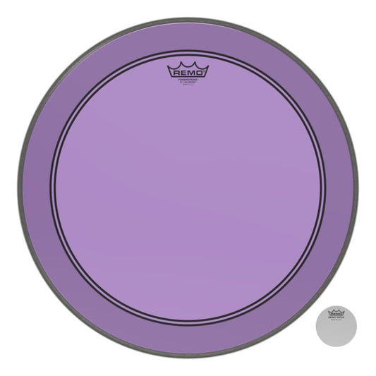 Remo Colortone Purple Powerstroke P3 Colortone 20 Inch Bass Drum Head