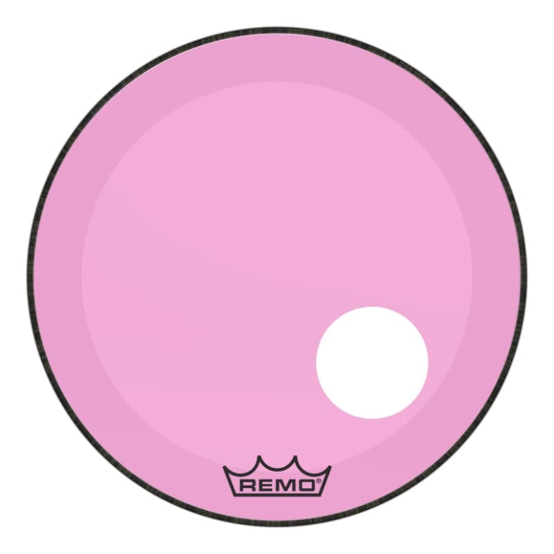 Remo Colortone Pink Powerstroke P3 Colortone 22 Inch Bass Drum Head
