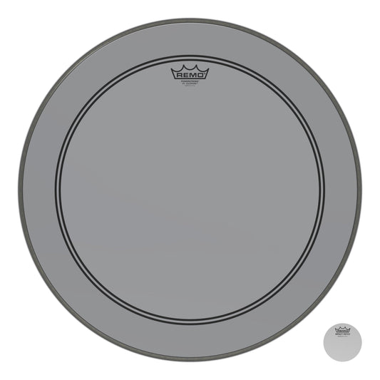 Remo Powerstroke P3 Colortone Smoke 22 Inch Bass Drum Head