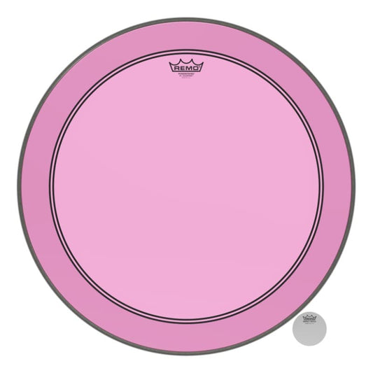 Remo Colortone Pink Powerstroke P3 Colortone 24 Inch Bass Drum Head